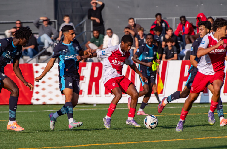 Les U19 renversent l’OM, les U17 battus à Clermont