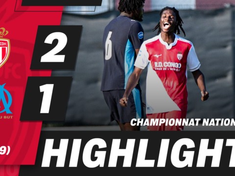Highlights U19 – 8e journée : AS Monaco 2-1 Olympique de Marseille