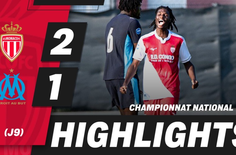 Highlights U19 &ndash; 8e journ&eacute;e : AS Monaco 2-1 Olympique de Marseille