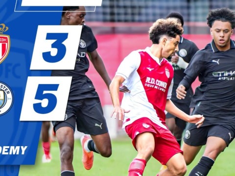 Highlights – Youth League, 2e journée : AS Monaco 3-5 Manchester City