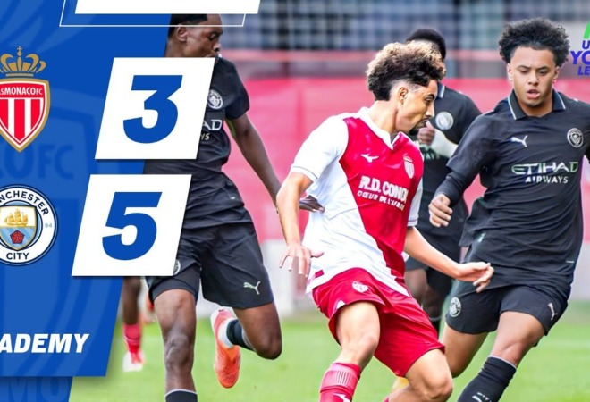 Highlights – Youth League, 2e journée : AS Monaco 3-5 Manchester City