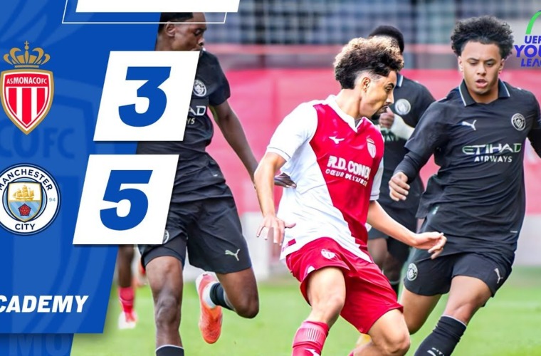 Highlights – Youth League, 2e journée : AS Monaco 3-5 Manchester City