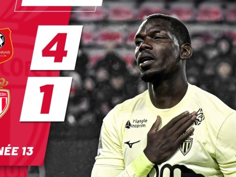 Highlights – Ligue 1, Matchday 13: Stade Rennais 4-1 AS Monaco