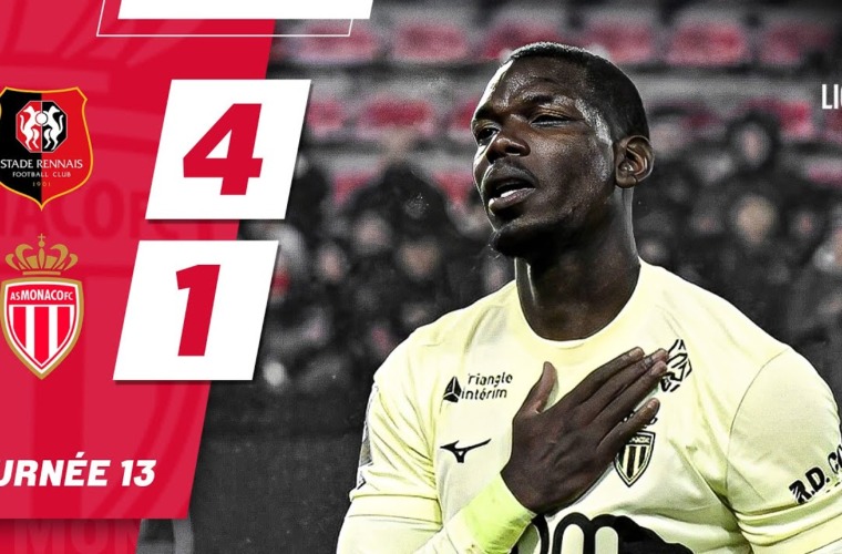 Highlights &ndash; Ligue 1, 13e journ&eacute;e : Stade Rennais 4-1 AS Monaco