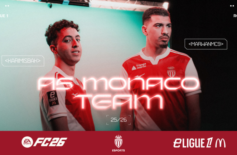 Découvre le roster de l’AS Monaco Esports pour la saison 2025-2026