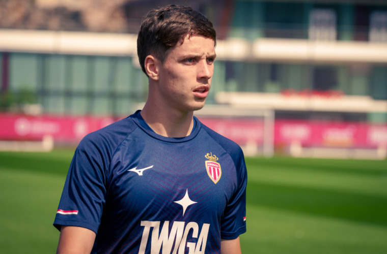 Jules Stawiecki avec la France U19 pour les qualifs' de l'Euro