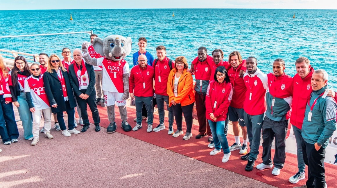 L'AS Monaco mobilis&eacute; pour la No Finish Line 2025