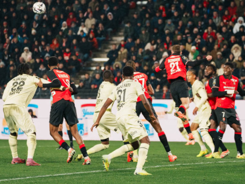 Ridotto di nuovo a dieci uomini, il Monaco cade contro lo Stade Rennais