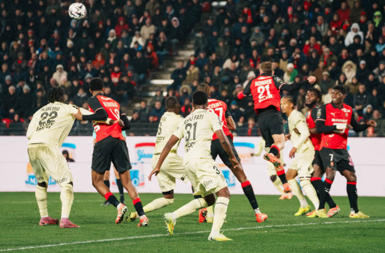 Réduit à nouveau à dix, l'AS Monaco tombe face au Stade Rennais