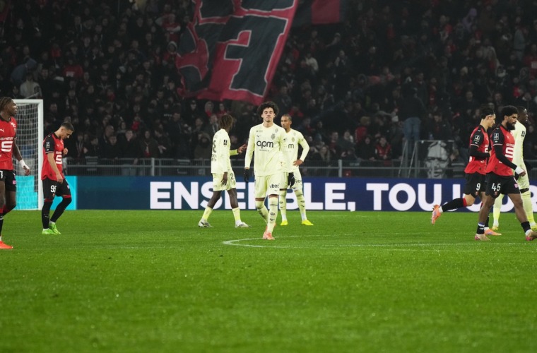 Снова оставшись в меньшинстве, «красно-белые» уступают «Ренну» в гостях