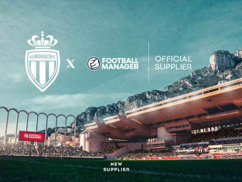 Football Manager, new official supplier of AS Monaco