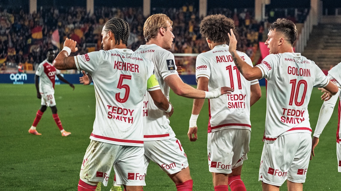 Le groupe de l&rsquo;AS Monaco pour la reprise de la Ligue 1 &agrave; Rennes