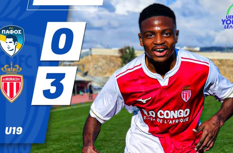 Highlights – Youth League, 5e journée : Pafos FC 0-3 AS Monaco