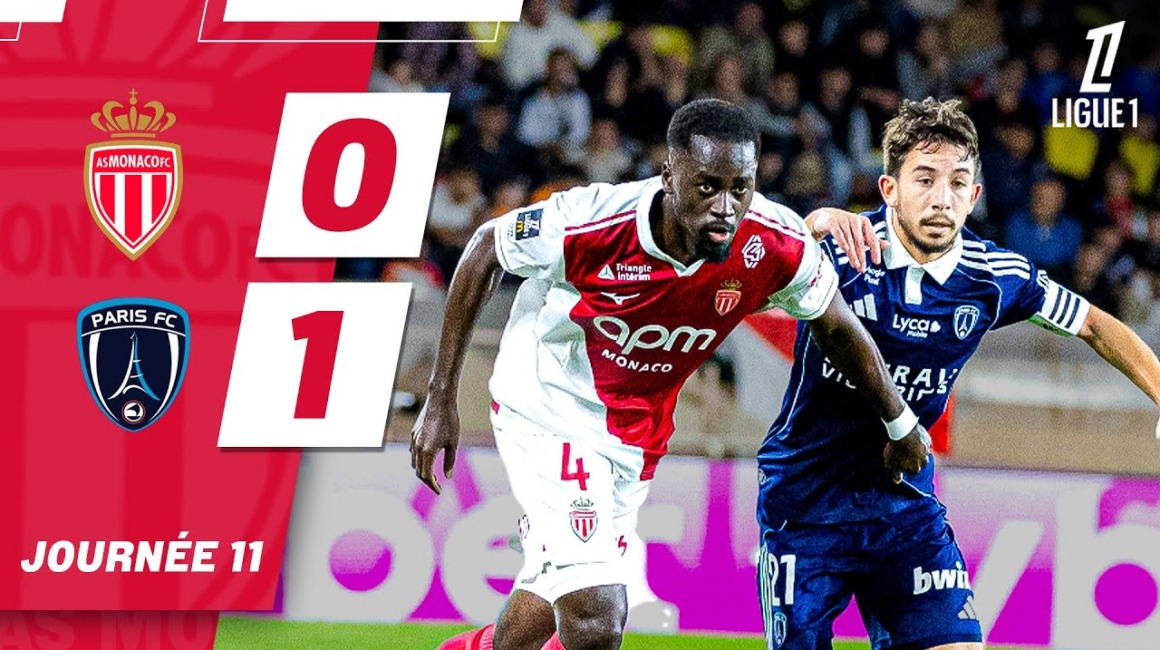 Highlights – Ligue 1, Matchday 11: AS Monaco 0-1 Paris FC