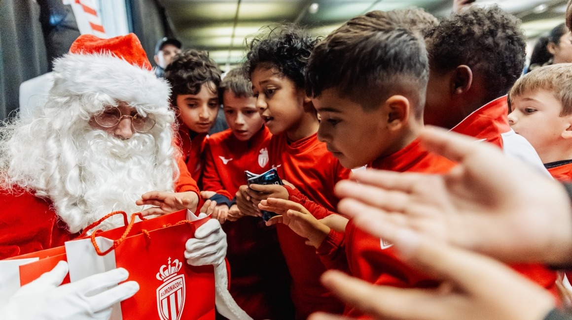 L'école de foot a fêté Noël !