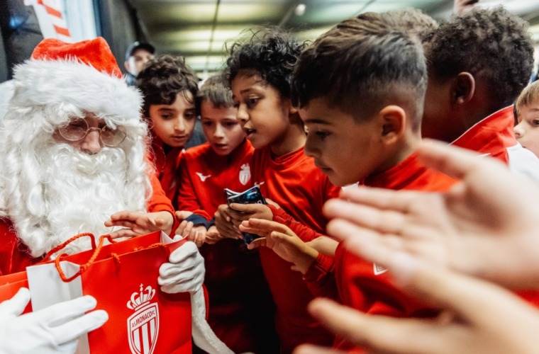 L'&eacute;cole de foot a f&ecirc;t&eacute; No&euml;l !