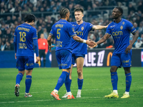 Sans démériter, l'AS Monaco finit par plier contre Marseille
