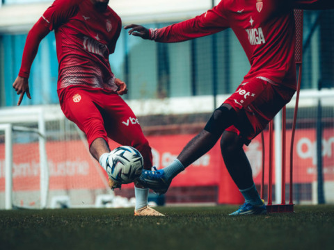 La prépa' des Monégasques avant le 32e de finale de Coupe de France à Auxerre