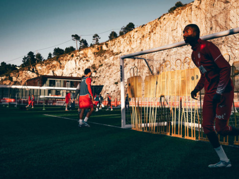 The Monégasques are back at the Performance Centre following the break