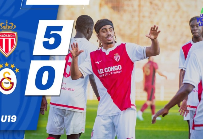 Highlights – Youth League, 6e journée : AS Monaco 5-0 Galatasaray