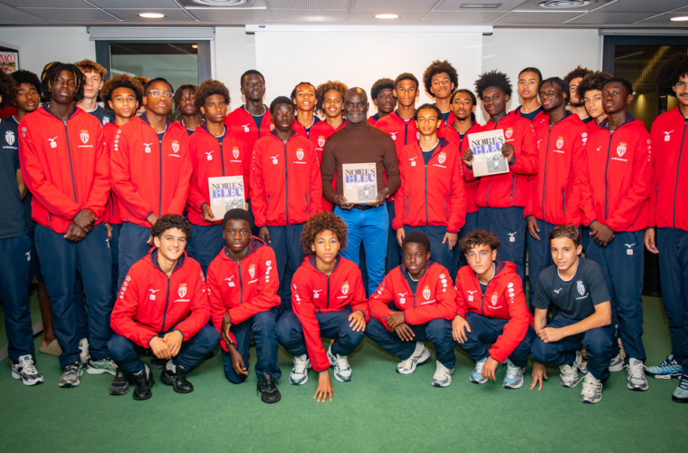 Claude Boli &agrave; la rencontre du groupe U17 &agrave; La Diagonale