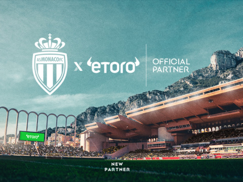 eToro new official partner of AS Monaco