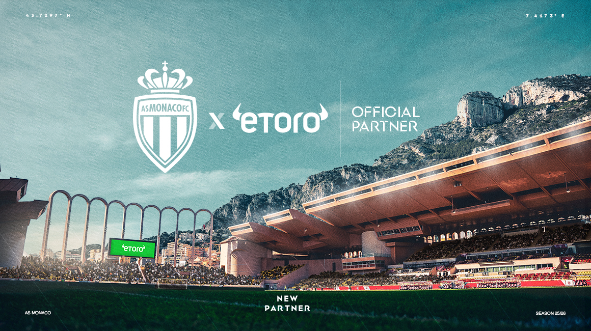 eToro new official partner of AS Monaco