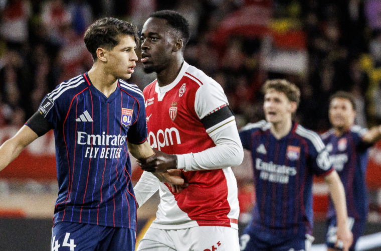 Jordan Teze's reaction after the defeat against Lyon