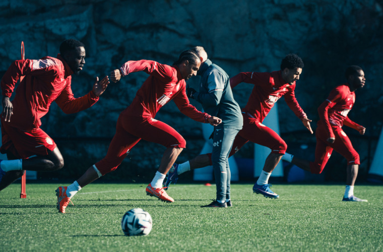 Le planning des Rouge et Blanc avant le d&eacute;placement &agrave; Orl&eacute;ans