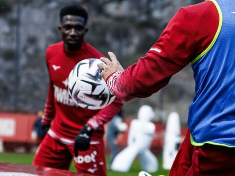 The Rouge et Blanc at work before the trip to Le Havre