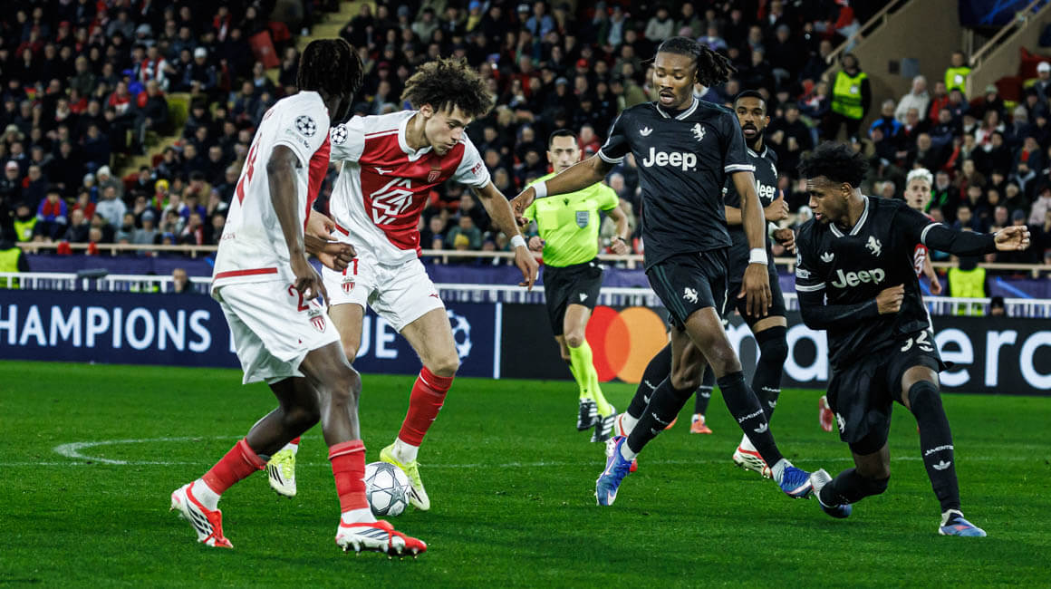 L'AS Monaco accroche la Juve et file en barrage de Ligue des Champions !