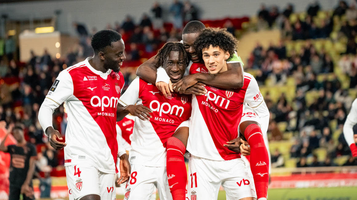 Ultra efficace, l'AS Monaco renoue avec la victoire et se relance face &agrave; Rennes