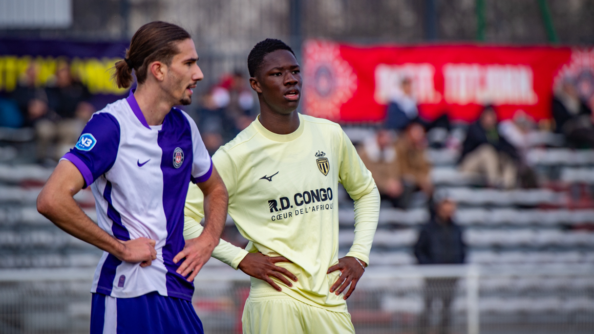 Malick Sylla a concrétisé la domination monégasque à la demi-heure de jeu.