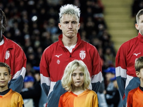 Le groupe de l&rsquo;AS Monaco pour la r&eacute;ception du Stade Rennais en Ligue 1