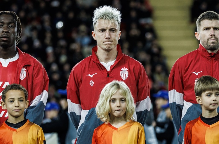 Le groupe de l&rsquo;AS Monaco pour la r&eacute;ception du Stade Rennais en Ligue 1