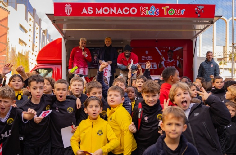 Le Kids Tour et Folarin Balogun illuminent Cap-d'Ail