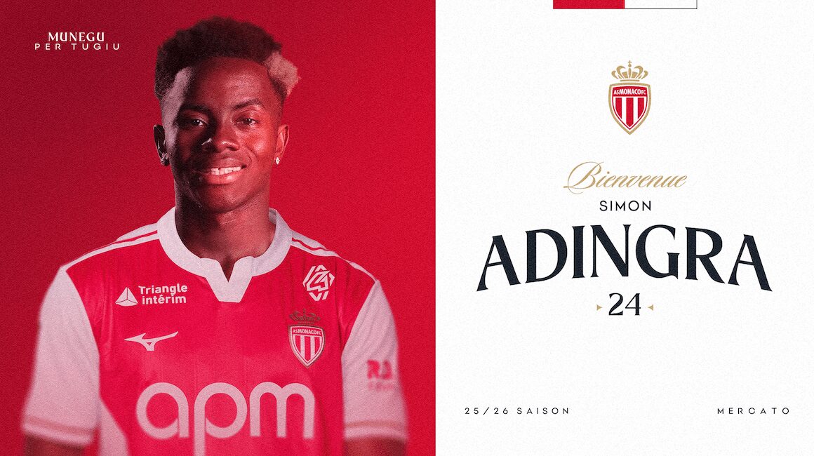 Simon Adingra rejoint l&rsquo;AS Monaco