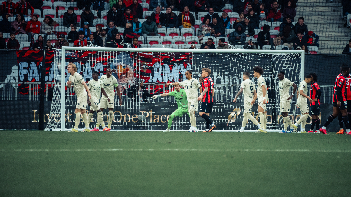 Dominant Monaco are held by a resilient Nice side