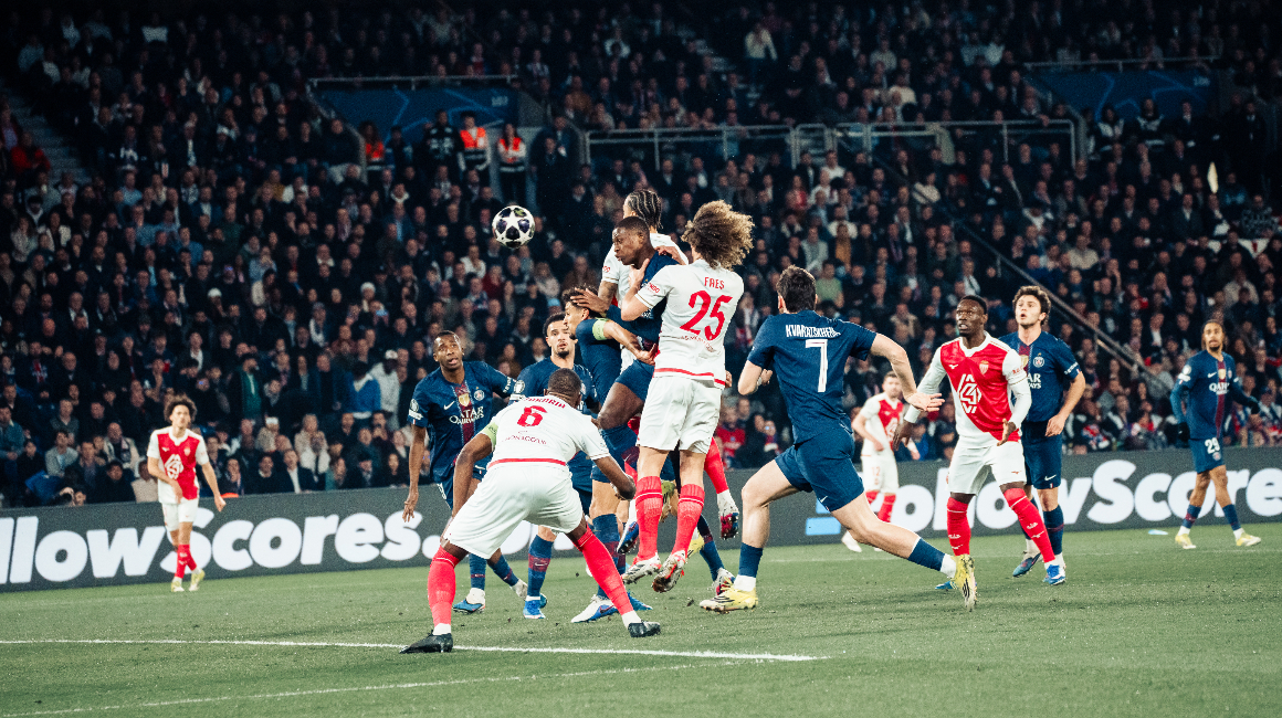 L&rsquo;AS Monaco sort la t&ecirc;te haute face au Paris Saint-Germain