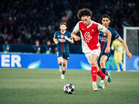 L&rsquo;&eacute;tincelant Maghnes Akliouche MVP du barrage retour face au PSG