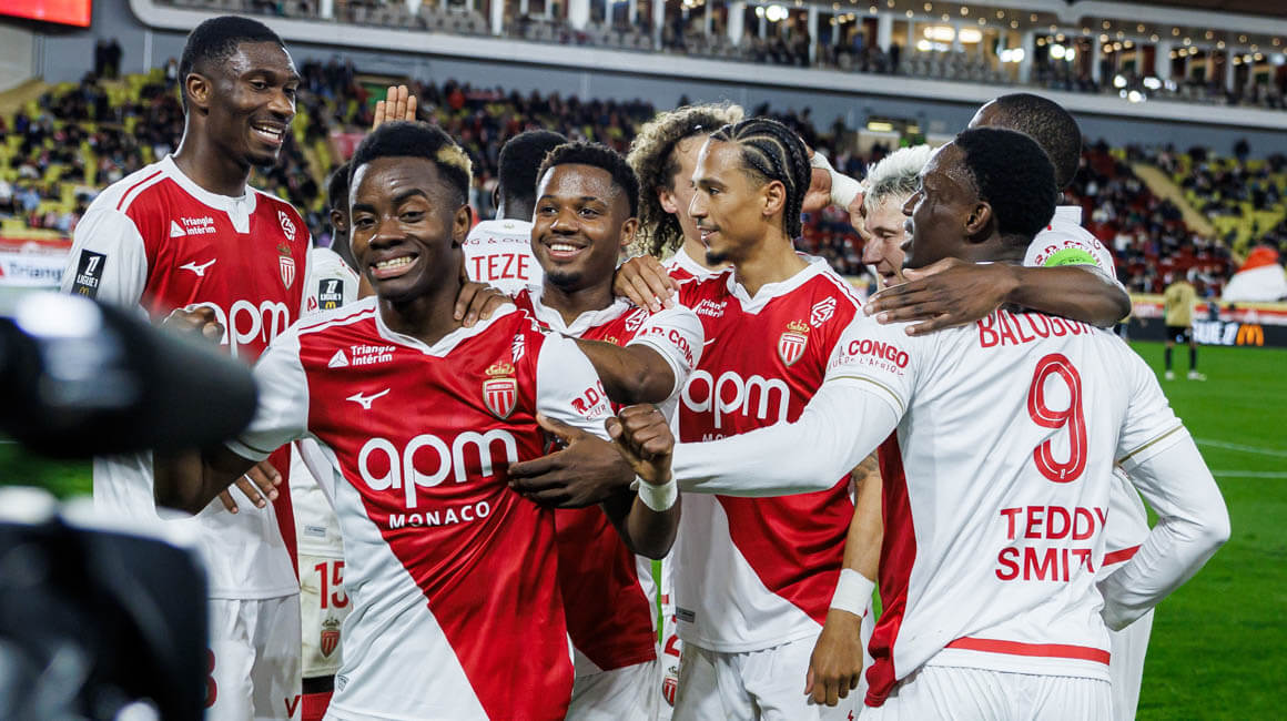 L'AS Monaco poursuit sa s&eacute;rie face &agrave; Angers et grimpe au classement