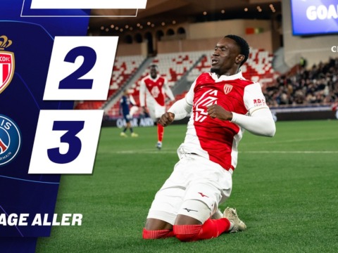 Highlights &ndash; Ligue des Champions, barrage aller : AS Monaco 2-3 PSG