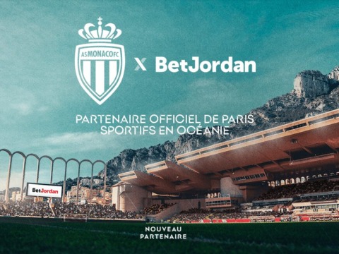 BetJordan nouveau partenaire r&eacute;gional de l&rsquo;AS Monaco en Oc&eacute;anie