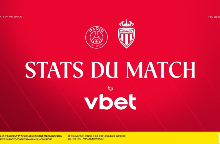 At the top, intense pressure, 100th minute&hellip; The stats before PSG by VBET