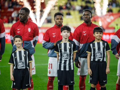 Le groupe de l&rsquo;AS Monaco pour la r&eacute;ception de Brest au Stade Louis-II
