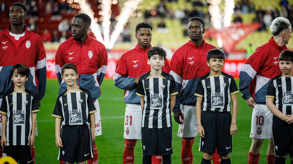 Le groupe de l&rsquo;AS Monaco pour la r&eacute;ception de Brest au Stade Louis-II