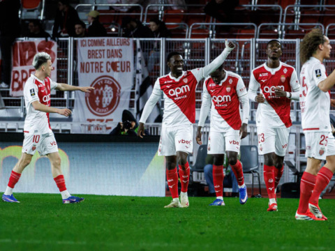 L'AS Monaco re&ccedil;u cinq sur cinq au Stade Louis-II face &agrave; Brest !